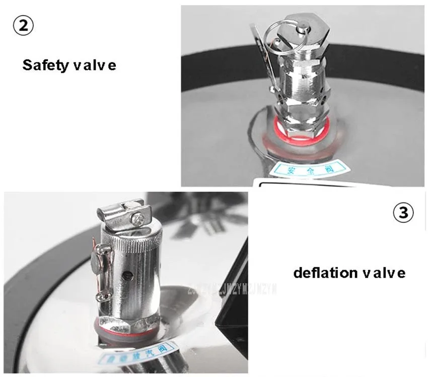 12L/18L/24L 220 V 70-106kpa Портативный Нержавеющая сталь автоклав для стерилизации Давление паровой стерилизатор автоклав горшок хирургические