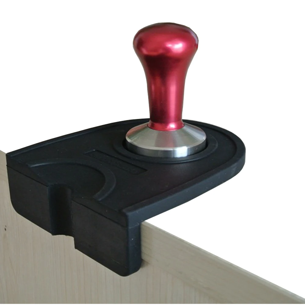 

High Quality 1Pcs Espresso Coffee tamper mat Silicon rubber corner mat(no coffee stamper) Slip-Resistant Pad Tool
