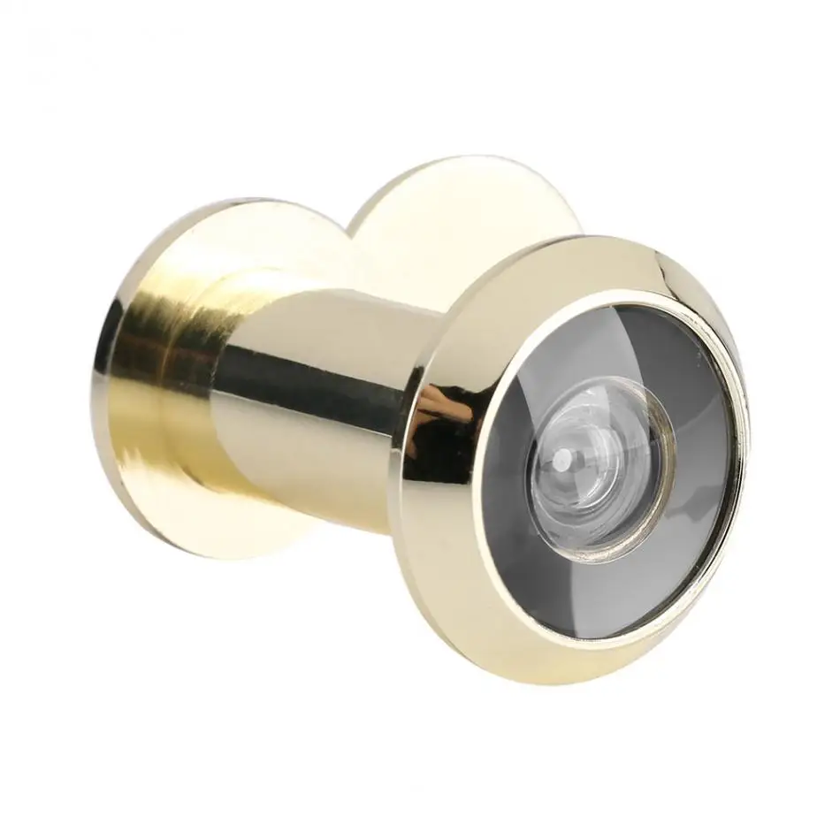 

Home Security Optical Glass Wide Angle Door Scope Viewer Spyphole View Chrome-plated For Furniture Hardware