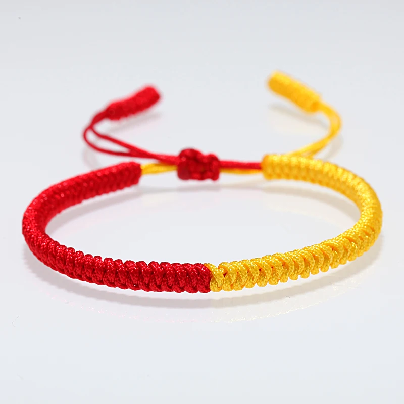 

Tibetan Buddhist Handmade Knots Rope Budda Bracelet Love Lucky Charm Tibetan Bracelets & Bangles for Women Men Unisex jewelry