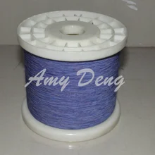 500 м/лот 0,07x7 делится многими запасами натурального шелка, покрытого медной проволокой, продается линейкой metre Liz