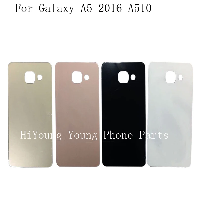 Черный белый цвет золото для Galaxy A3 A310 2016 A5 A510 A7 A710 назад Батарея крышка Дверь