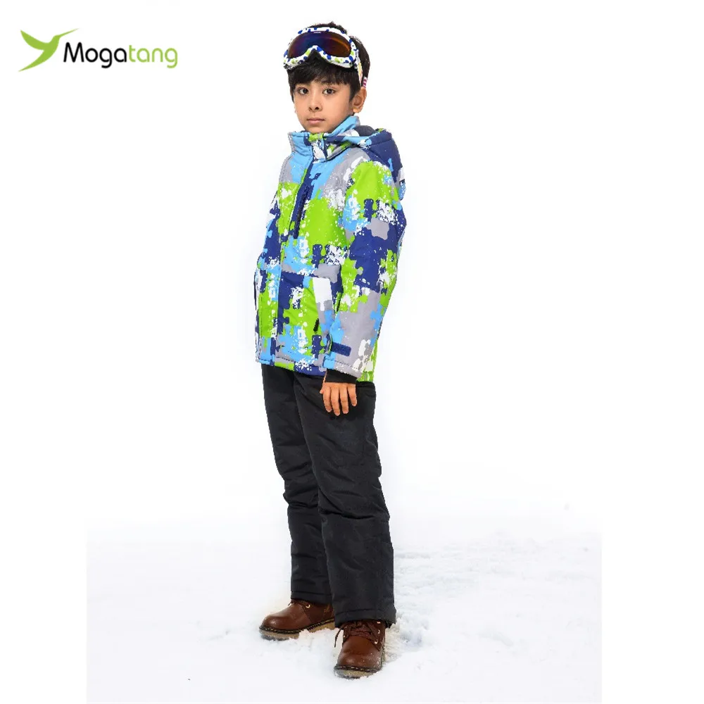 

Mogatang Kids/Children Winter Waterproof Outdoor Sport Sets Clothes Ski/Snowboard/Snow/Skiing Jacket+Pants warm Clothing  MKL34