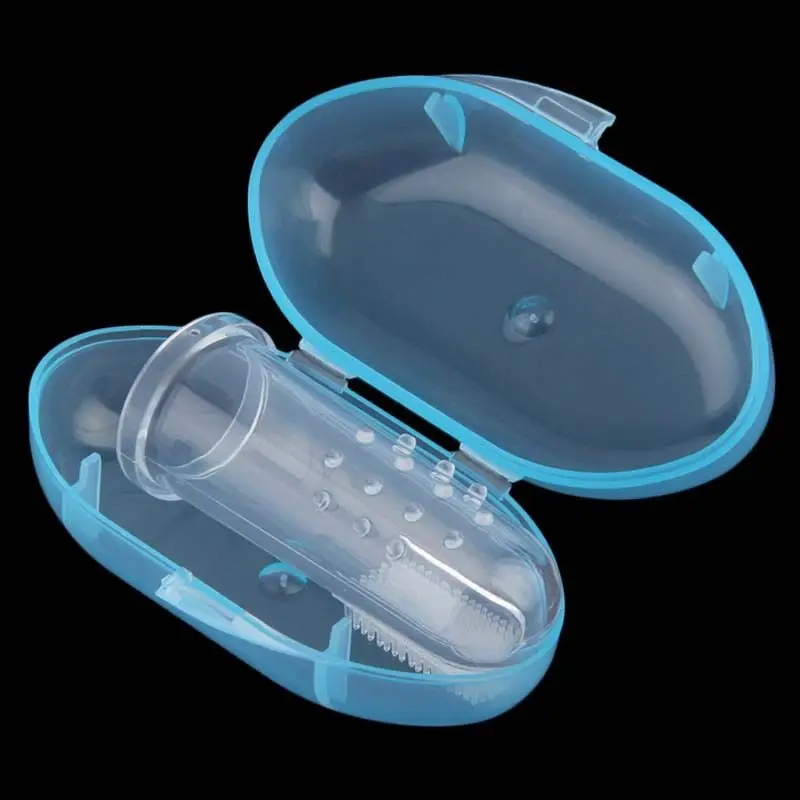 1Pcs Useful healthy Kids Baby Infant Soft Silicone Finger Toothbrush Teeth Rubber Massager Brush 1Pcs Useful healthy Kids Baby Infant Soft Silicone Finger Toothbrush Teeth Rubber Massager Brush