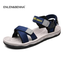 Модные мужские пляжные сандалии летние сандалии-гладиаторы Для мужчин Уличная обувь в римском стиле Для мужчин Повседневное обувь Вьетнамки большой Размеры 44 Тапочки без каблука