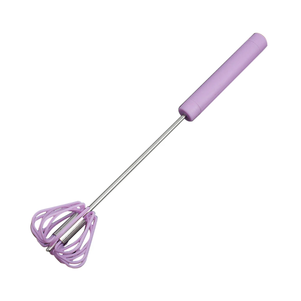 MagiDeal ручная венчик для яиц силиконовая сталь Handwhisk Push Whisk Push посудомоечная машина безопасные взбиватель для яиц кухонные инструменты-случайный цвет