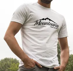 2019 модная летняя футболка горы да забавная Футболка 100% хлопок HIKER CAMPS CLIMER футболка