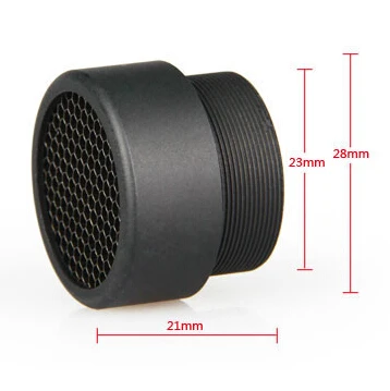 

New Tactical 25MM Metal Mesh Scope Protector Cover for sight Black free shipping
