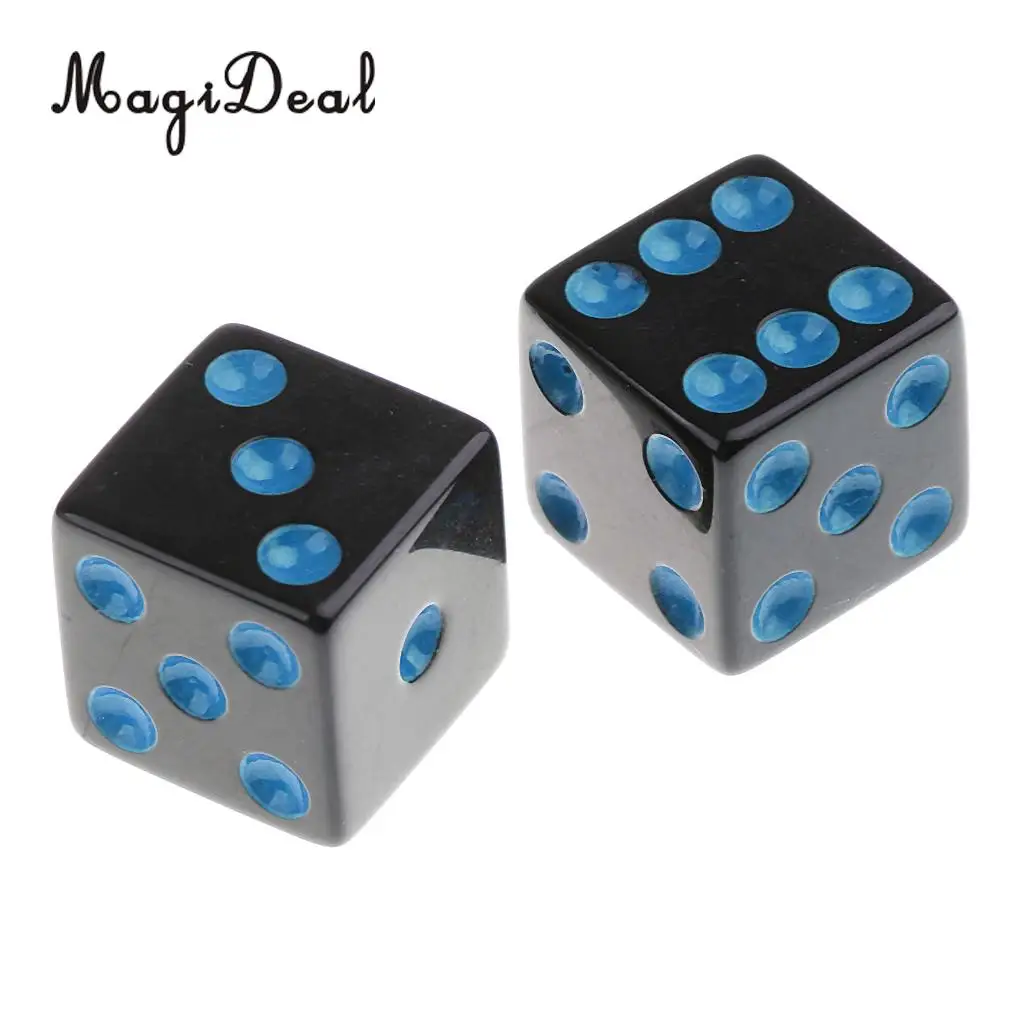 10 Pieces/Set Plastic Dice D6 6 Sided Dotted Dice for D&D RPG Table Games Drinking Gaming Adult Toys Novelty Gift 4Colors