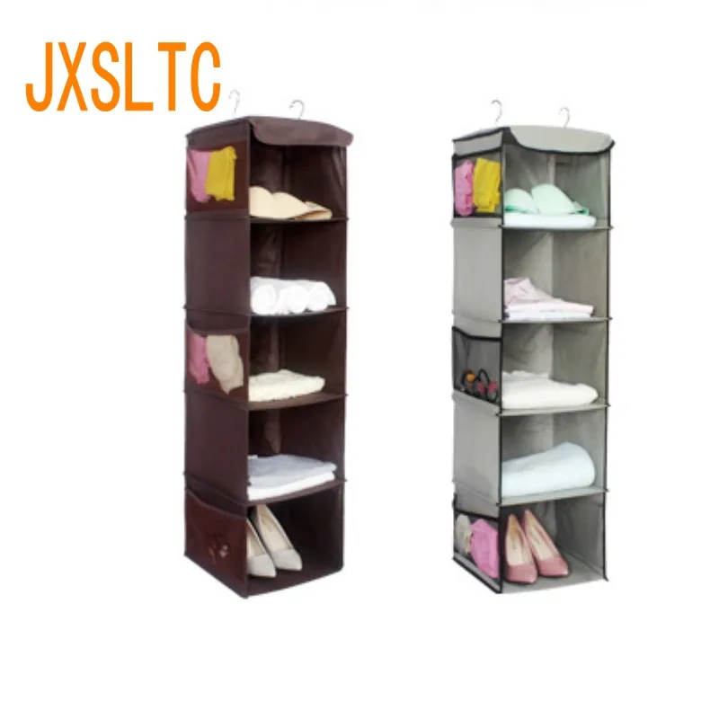 JXSLTC 5 طبقة متعددة وظيفة حبة درج تخزين منظم خطاف معدني الرف للطي غير المنسوجة المحمول القماش الملابس مجلس الوزراء JXSLTC 5 طبقة متعددة وظيفة حبة درج تخزين منظم خطاف معدني الرف للطي غير المنسوجة المحمول القماش الملابس مجلس الوزراء