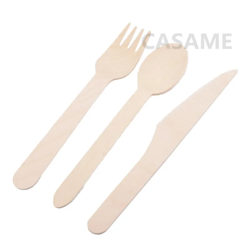 300 шт. одноразовые столовые приборы для пикника|spoon silicone|spoon strainerwood spoon |