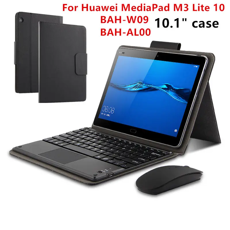 Чехол для huawei Mediapad M3 Lite 10 BAH-W09 AL00 10,1 защитный чехол Bluetooth клавиатура протектор M3 lite 10," чехол для планшетного ПК