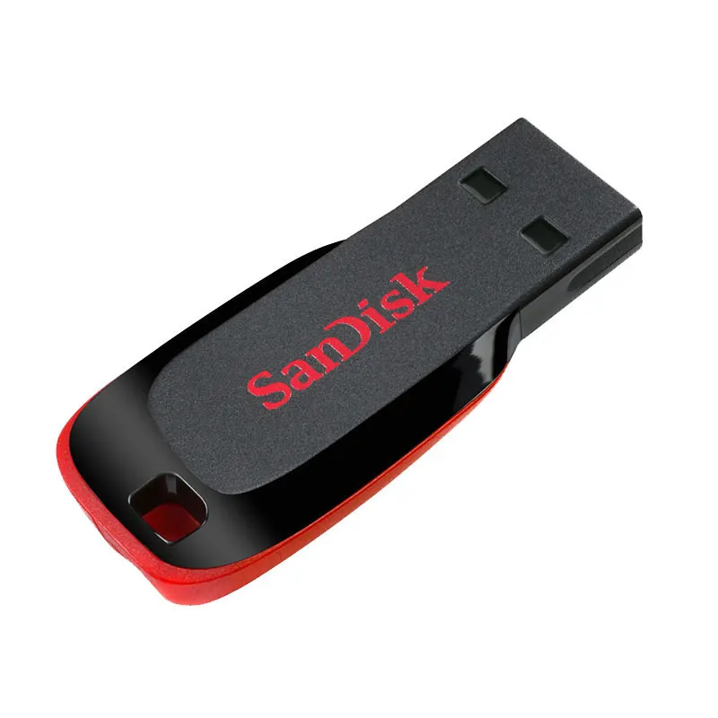 sandisk Usb флеш-накопитель 32 Гб 64 Гб мини-флеш-накопители 16 ГБ USB 2,0 карта памяти 8 Гб флэш-диск - Цвет: Красный