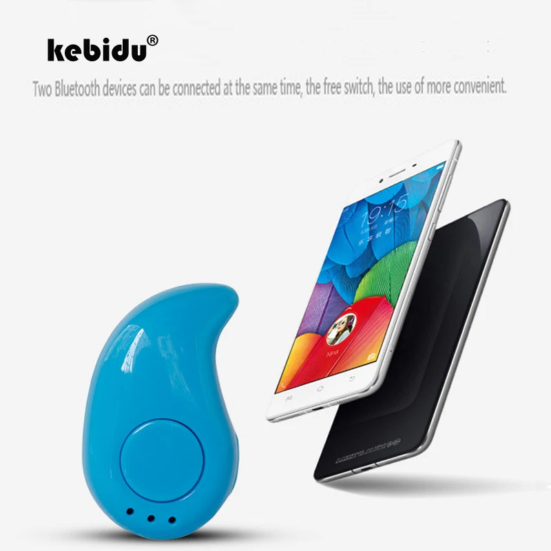 Универсальные мини наушники kebidu S530 беспроводные Bluetooth стереогарнитура с