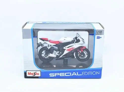 Maisto 1:18 Yamaha YZF-R6 Мотоцикл Велосипед литья под давлением модель игрушки в коробке