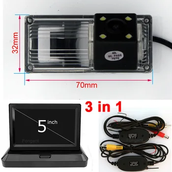 

Car Rear View Parking Back up Off Wireless Camera Monitor for Toyota Land Cruiser LC 100 120 200 2008 200 2010 2012 2013 2014