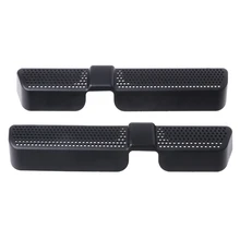 Горячий 2 шт авто заднее сиденье кондиционер воздуховод выход Крышка для Volkswagen VW Tiguan 16 17