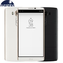 Оригинальный LG V10 гекса Core мобильный телефон 4 ГБ Оперативная память 64 ГБ Встроенная память 5.7 ”16.0MP 2560*1440 LTE 4 г смартфон 2900 мАч Батарея