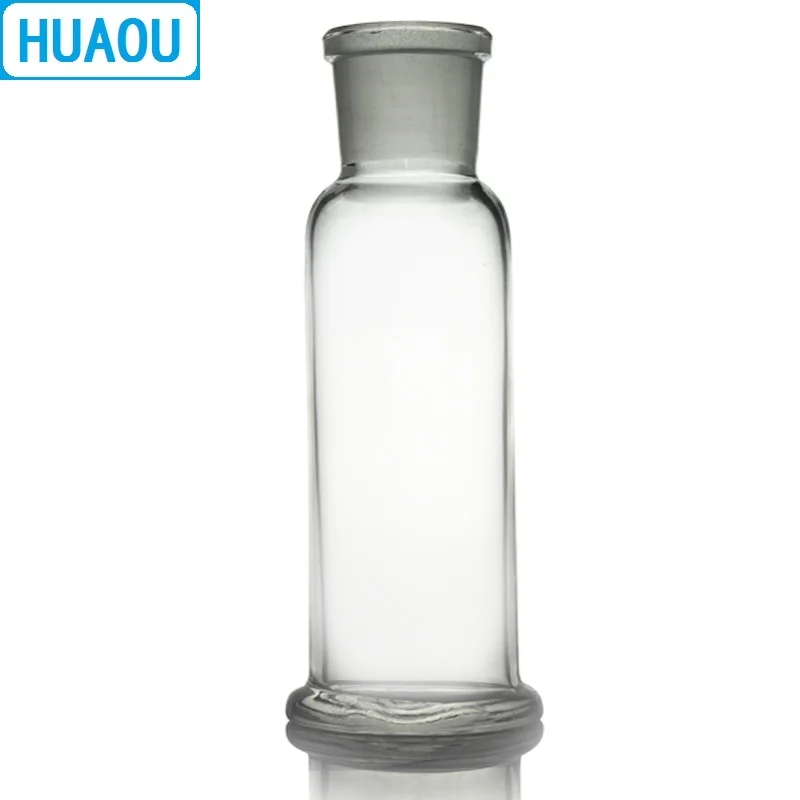 HUAOU 250 мл бутылка для промывки газа Drechsel наземный рот 34/35 прозрачное стекло