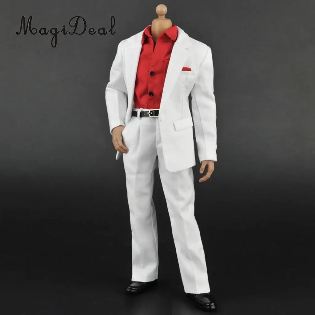 Blue w//Button Suit Jacket White Sweater Pattern NEW Lego Male Boy MINIFIG TORSO