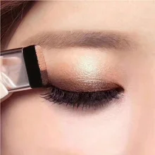 

New Brand Double Color Lazy Eyeshadow Palette Waterproof Long Lasting Earth Tone Eye Shadow Powder Nude Pigment Eye Makeup Sets