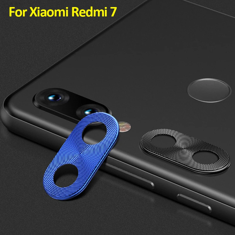

Luxury Camera Lens Protector Ring Plating Aluminum For Xiaomi Redmi 7 Cover Camera Lens Protection Cover For Xiaomi Redmi 7