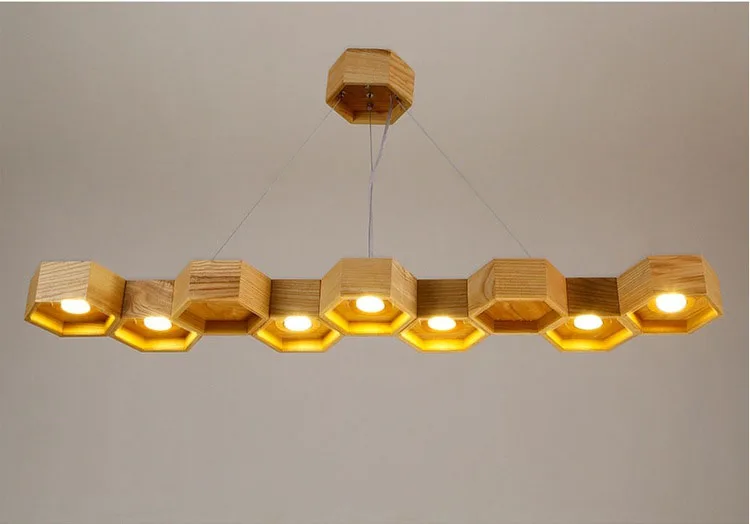 WOOD PENDANT LAMP 12