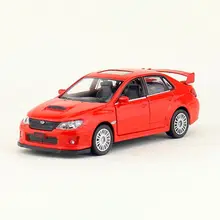 High Simulation Exquisite Diecasts & Toy Vehicles: RMZ city Car Styling Subaru Impreza 1:36 Alloy Diecast Car Model Toy Car