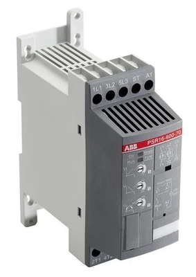 Мягкий стартер Compact PSR range softstarter PSR45-600-70 22 кВт 208-600 В для монтажа на DIN-рейку 1SFA896111R7000