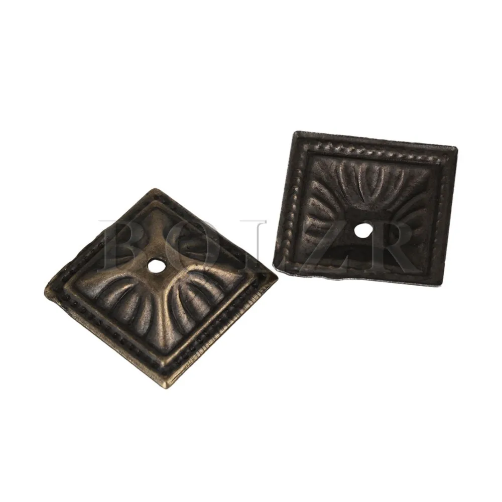 BQLZR 21x21mm Square Nailhead Bronze Iron Antique Upholstery Nails Tacks Studs Pins Furniture Decorative Pack of 100 BQLZR 21x21mm Square Nailhead Bronze Iron Antique Upholstery Nails Tacks Studs Pins Furniture Decorative Pack of 100