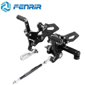 

FENRIR Motorcycle Adjustable Rearset Footrest Foot Rest Pegs for Kawasaki Ninja250 Ninja300 Z300 2013 2014 2015 2016