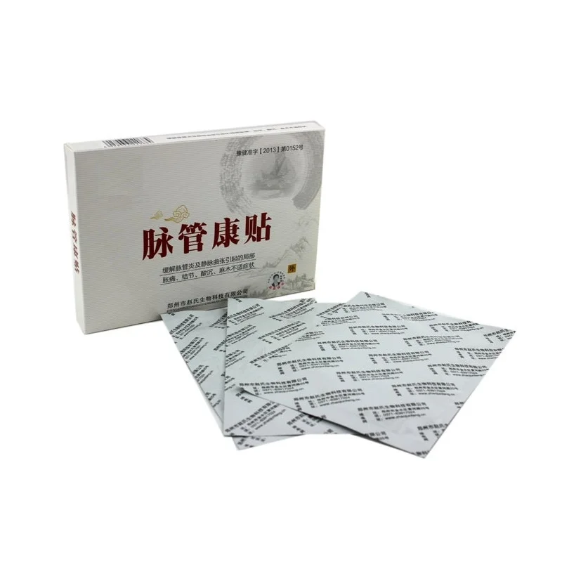 Китайский травяной пластырь для лечения варикозного расширения вен, кислота для ног, зуд, земляной червь