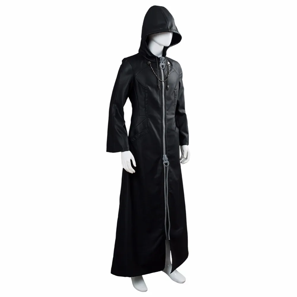 Kingdom Hearts III Косплей офисный костюм организации черный плащ кожаный костюм для Хэллоуина карнавальный костюм на заказ