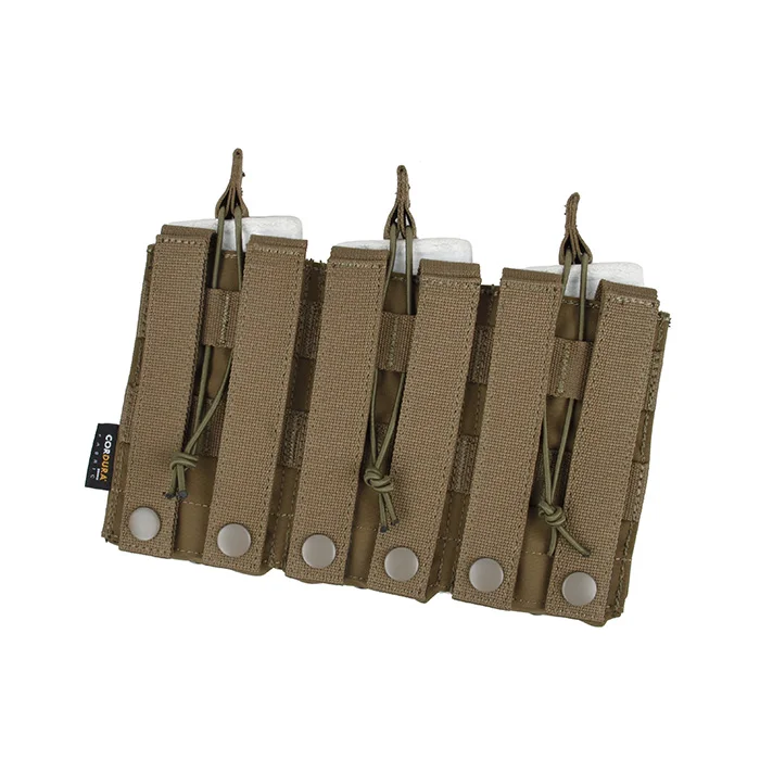 TMC тройной 5 56 Открытый Топ Cordura MOLLE мешочек для журналов Coyote коричневый
