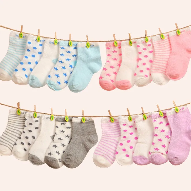 10 шт. = 5 пар г. брендовые хлопковые носки для маленьких девочек модные носки для мальчиков meias infantil YS8565