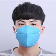 10 шт./компл. Одноразовый Респиратор Нетканая ткань Пыленепроницаемая маска модная Нетканая Пылезащитная маска