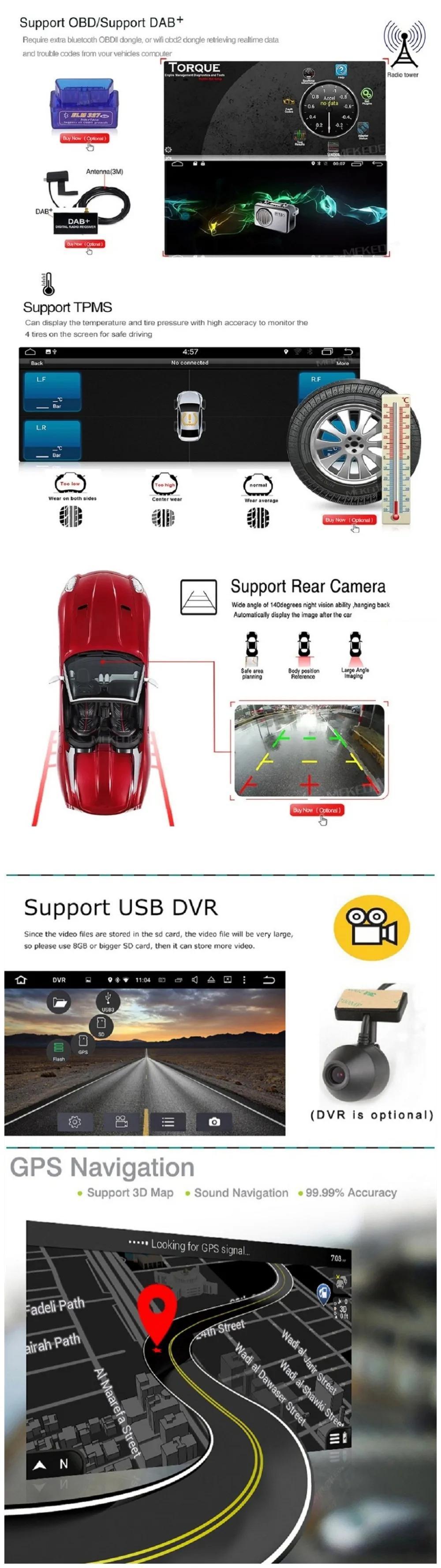 Excellent DSP 4GB RAM 2 din 9" Android 9.0 Car Radio GPS Multimedia Head Unit for Mazda 3 2004-2009 Bluetooth 4.2 WIFI USB DVR Mirror-link 33