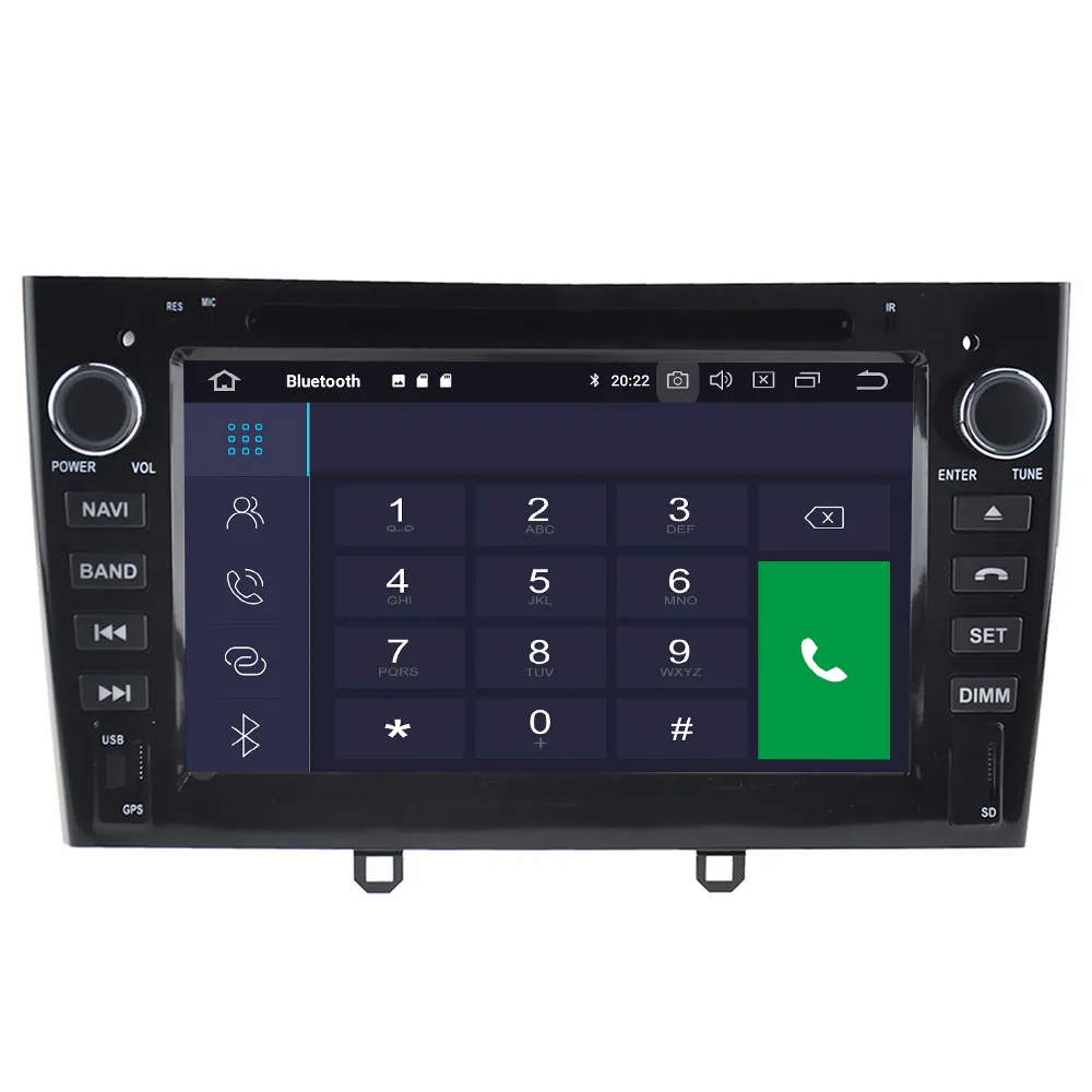 Автомобильный DVD плеер Aotsr Android 9 0 с GPS навигацией для Peugeot 408 308 308SW мультимедийный 2
