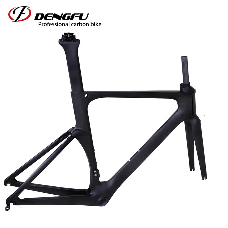 Discount 2017 DENGFU new style china made bicycle carbon road frame high quality popular newest road frame BB86 for hot sell 5