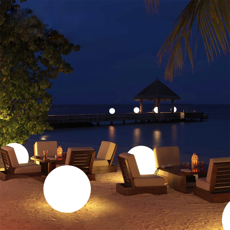Waterproof LED Ball Lamp RGB Christmas lights Holiday Lighting Outdoor Home Wedding Garden Lawn Pool Floating Bar Party Decor Waterproof LED Ball Lamp RGB Christmas lights Holiday Lighting Outdoor Home Wedding Garden Lawn Pool Floating Bar Party Decor