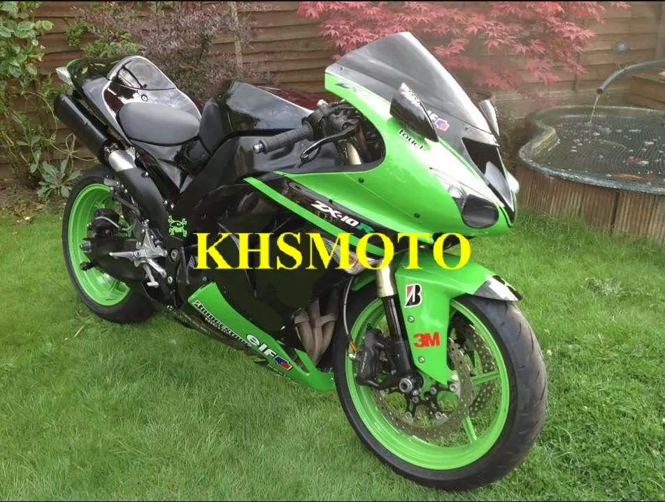 Высококачественный набор обтекателей мотоцикла для KAWASAKI Ninja ZX10R 06 07 ZX 10R 2006 2007 zx10r