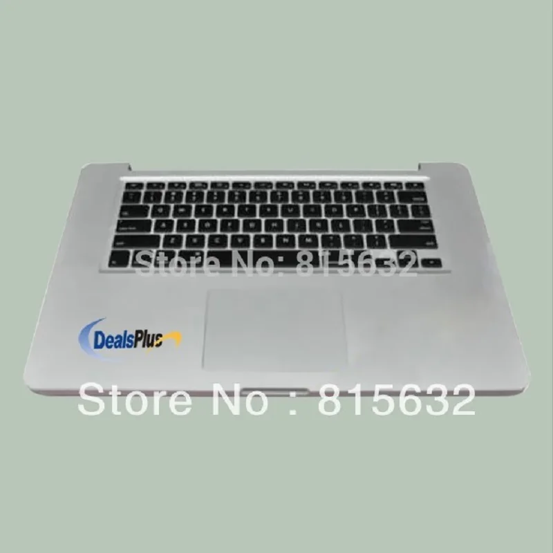

NEW FOR Macbook pro A1286 Palmrest TopCase Backlihgt US Keyboard with touchpad 2010