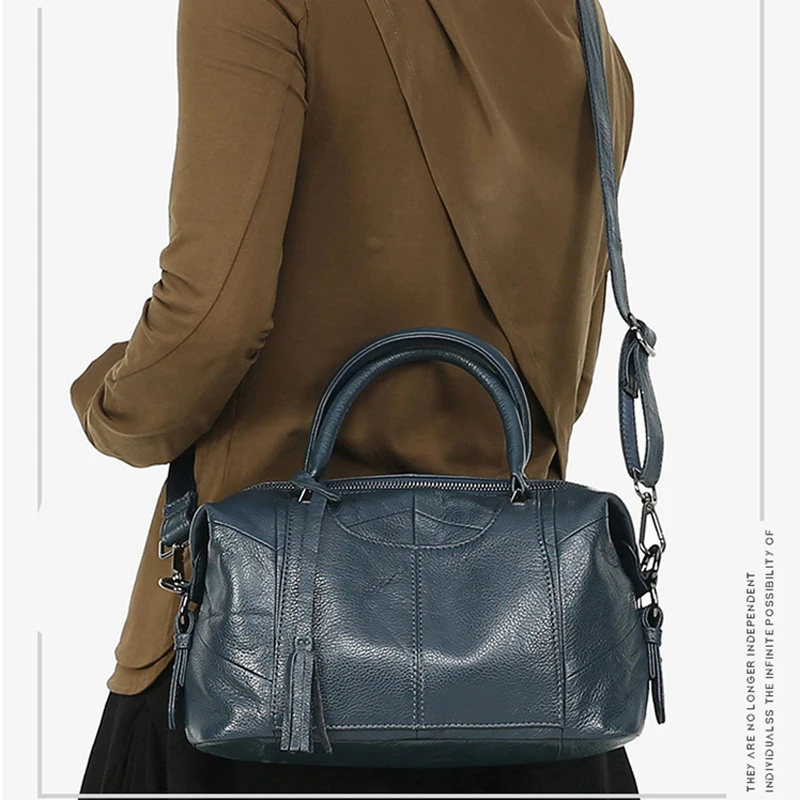 Новинка 100% натуральная кожа сумка большая женская кожаные сумочки коровья кожа женская сумка-тоут большая женская сумка через плечо