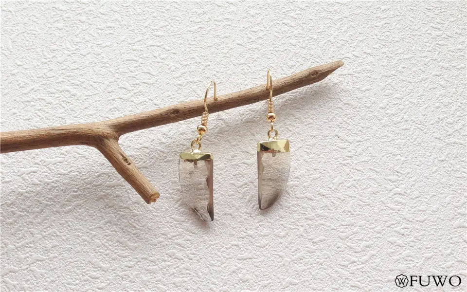 Natural Smoky Quartz Earrings 11