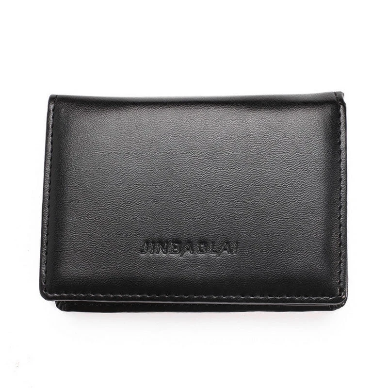 

Mens Wallet Men Fashion Leather Credit Card Holder Wallets Bifold ID Cash Purse Solid Design Vintage Style
