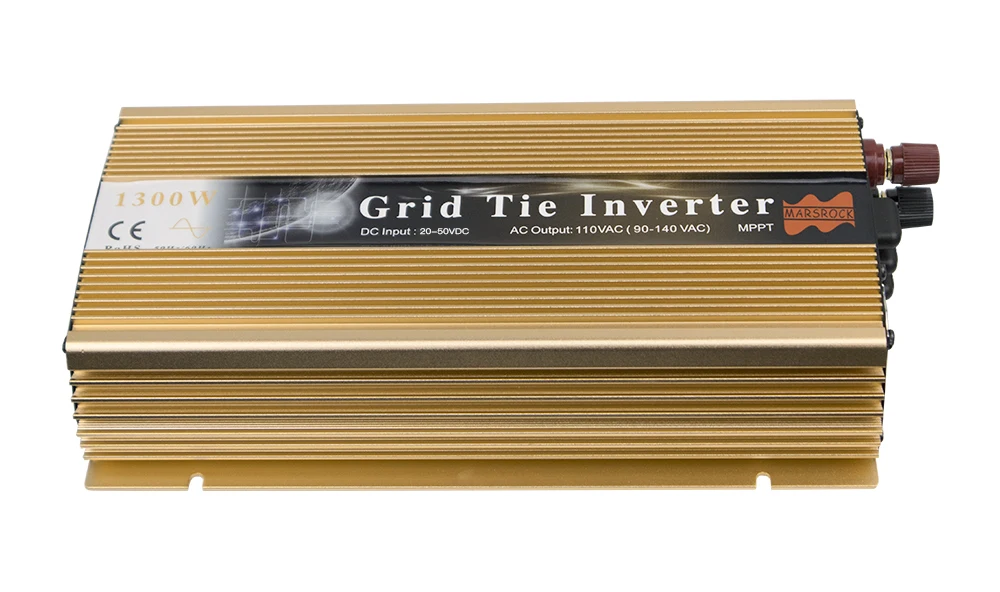 1300W Grid Tie Solar Inverter, Input 18V, 30V,36VDC, Max 1500W solar or wind power, MPPT function, high quality, free shipping