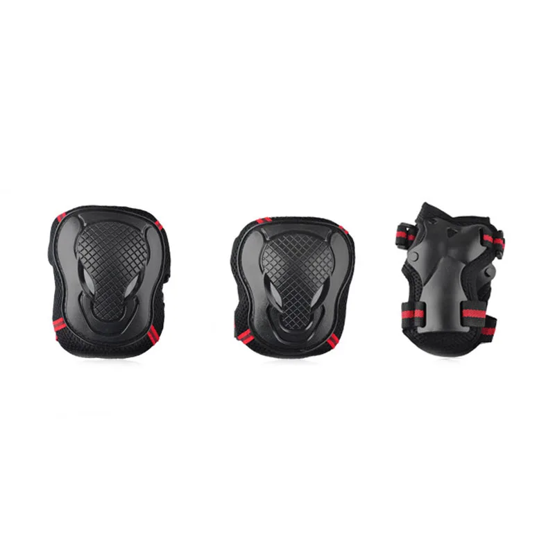 6Pcs/Set Skating Skateboard Roller Blading Elbow Knee Wrist Safety Protective Gear Sport Pad Guard TK-ing 6Pcs/Set Skating Skateboard Roller Blading Elbow Knee Wrist Safety Protective Gear Sport Pad Guard TK-ing