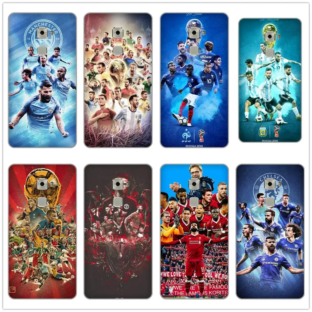 

European Football Star Collection Ronaldo Soft TPU Silicone Case Cover for Xiaomi 5sPLUS 6X NOTE2 8 A1 5X MAX 2 3 MIX 2