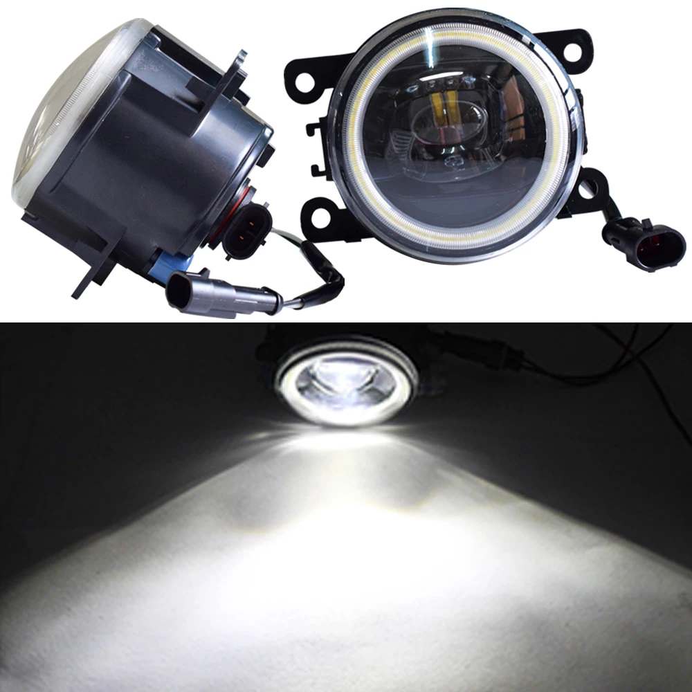 

2pcs/set Angel Eyes LED Car Light DRL 12V Daytime Running Lamp For Fiat Panda 2012-2013 Halogen Fog Lamp Lights Car styling