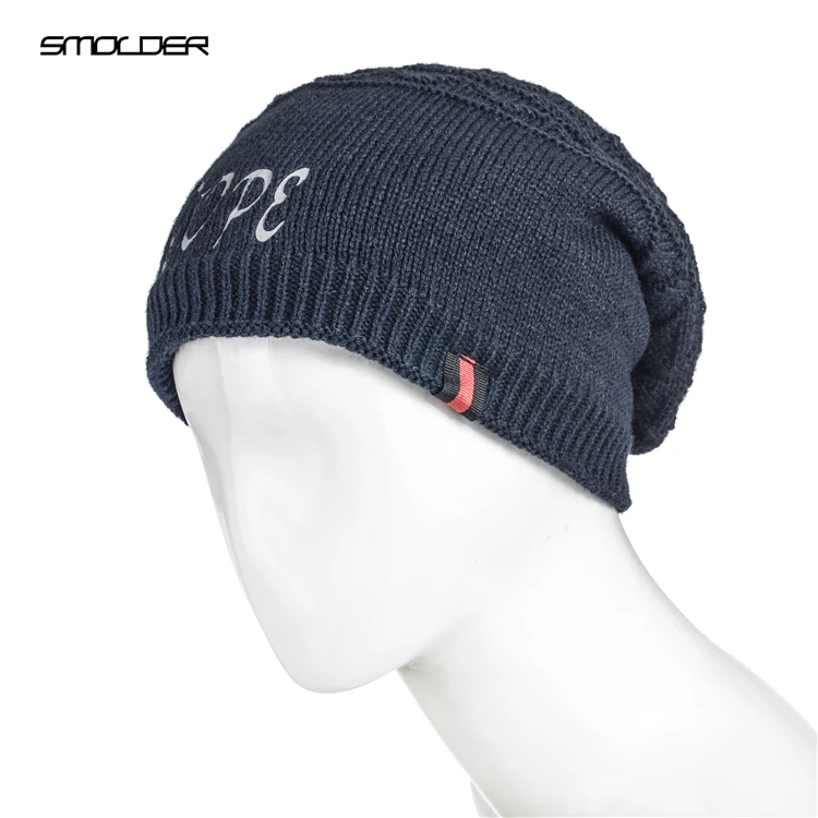 

[SMOLDER] New Arrival letter"LOPE" Fashion Casual Keep Warm Thicken Velvet Lining Beanie Cap Winter Skiing Hat